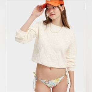 Roller Rabbit x Target Vacation Star Geo Tie Side Bikini Bottom L